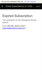 Mobile Screenshot of greatexpecations.wiki.manheimcentral.org