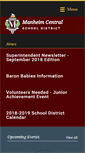 Mobile Screenshot of manheimcentral.org